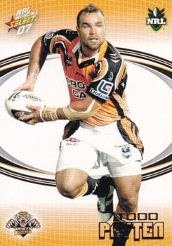 2007 Select NRL Invincible #191 Todd Payten Front